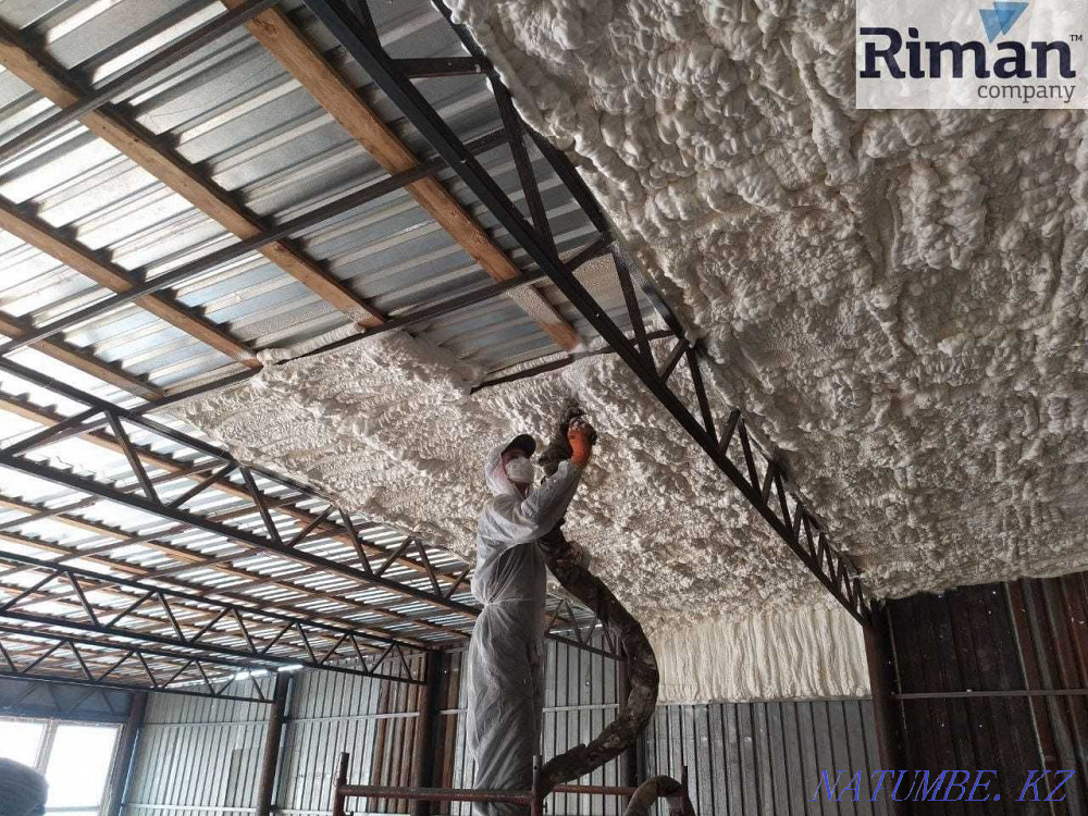 Company "Riman" high-quality insulation with polyurethane foam (polyurethane foam) Riberg Almaty - photo 2