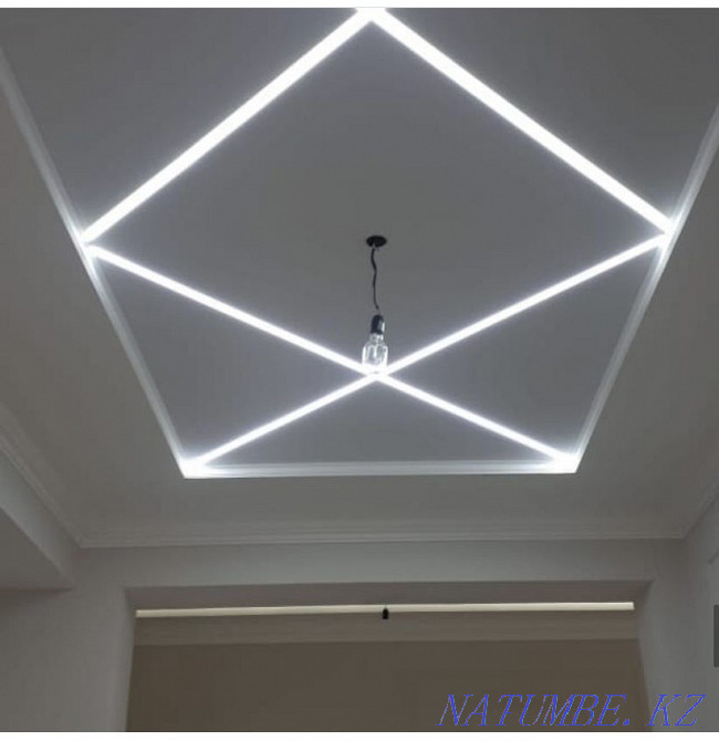 Tension ceilings 1500 sq m Kyzylorda - photo 1