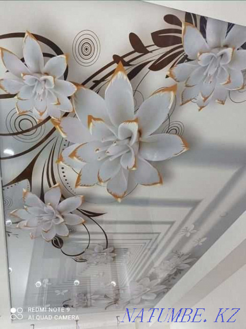 натяжные потолки/Алматы за кв м 1000тг.Натяжный потолки  - изображение 2