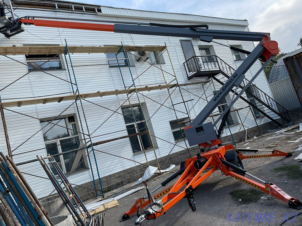 Әуе платформасы, платформаны жалға алу, топсалы лифт, жалға алу 5000 тг  Алматы - изображение 3