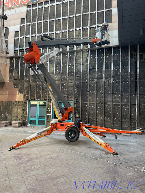 Әуе платформасы, платформаны жалға алу, топсалы лифт, жалға алу 5000 тг  Алматы - изображение 4