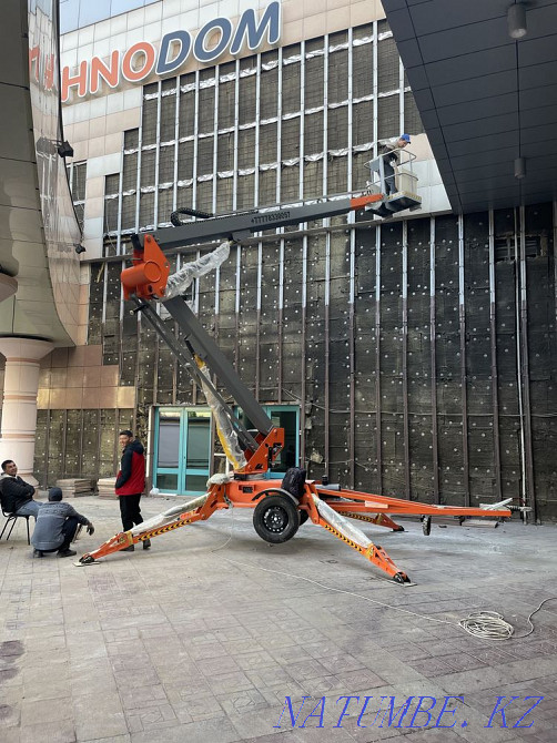 Әуе платформасы, платформаны жалға алу, топсалы лифт, жалға алу 5000 тг  Алматы - изображение 2