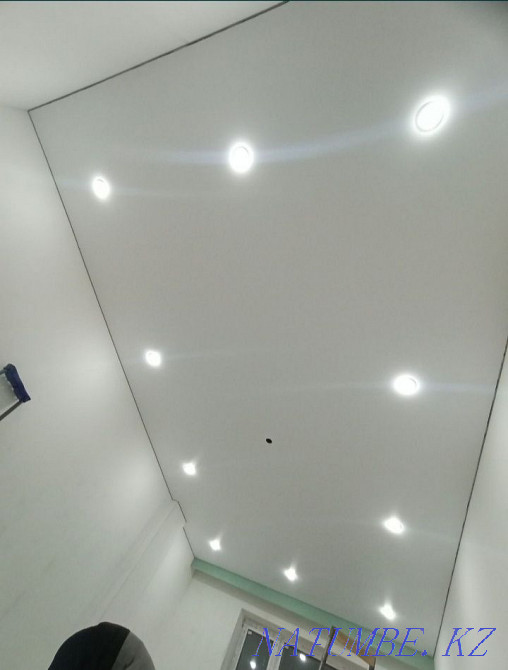 Натяжной потолок 1000тг кв метр Натяжные потолки Уральск - изображение 2