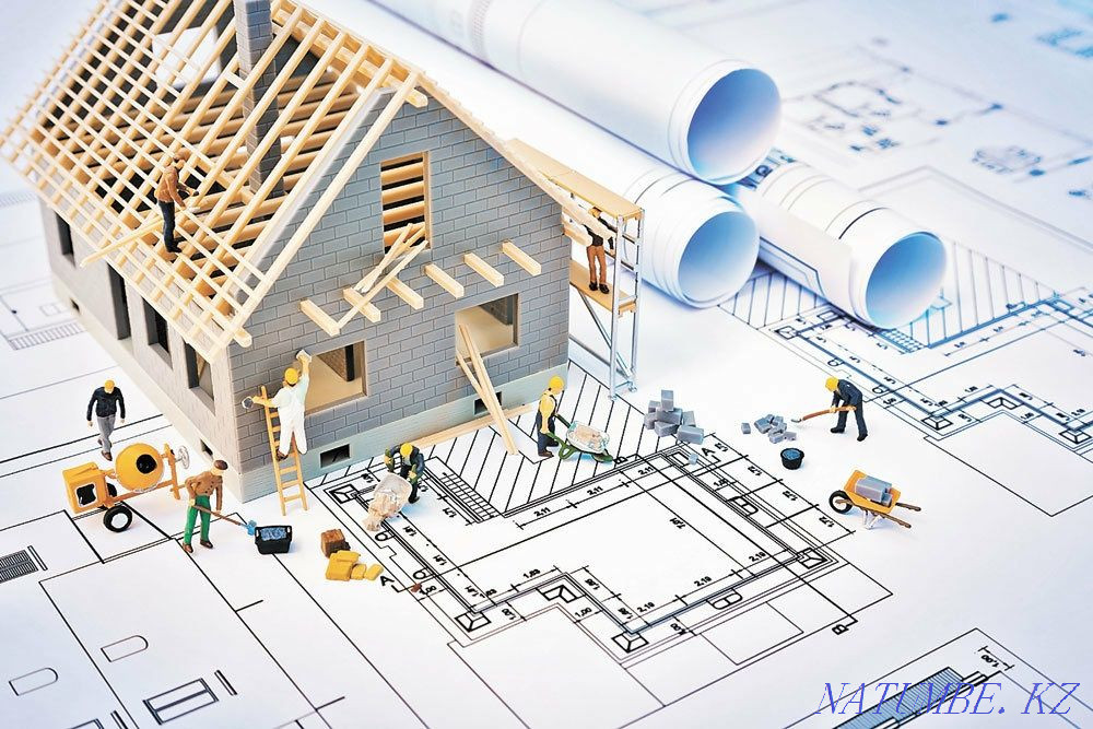 Construction of houses, cottages, dachas. Отеген батыра - photo 1