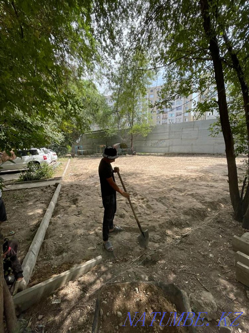 Asphalting and road repair. Asphalt laying Almaty - photo 6