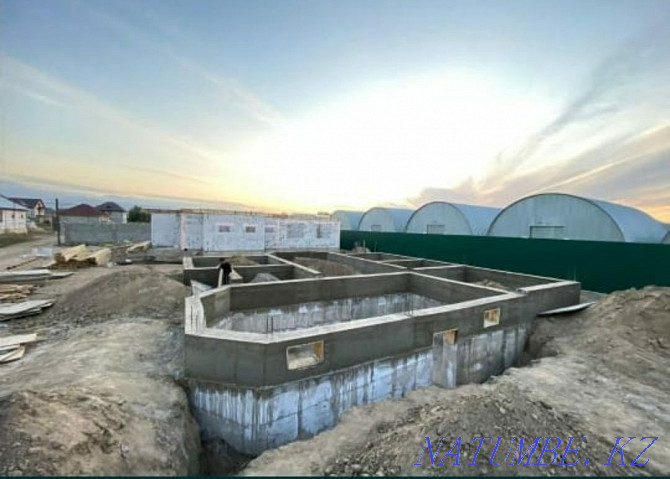 Заливка фундамента Опалубка Вязка арматуры заливаем фундамент бетон Алматы - изображение 4