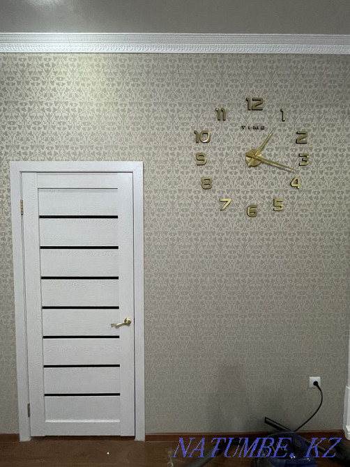 Установка дверей , обой , ламинат , галтель , плинтус , электричества Атырау - изображение 2