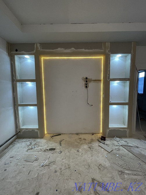 Установка дверей , обой , ламинат , галтель , плинтус , электричества Атырау - изображение 3
