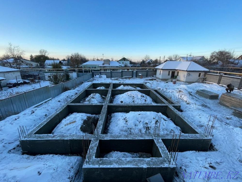 Заливам фундамент бетон бригада строителей со своей опалубкой заливка Алматы - изображение 6