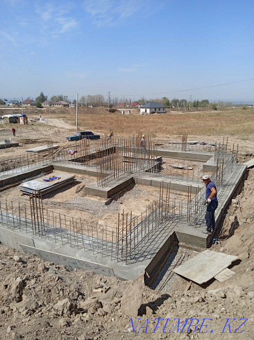 Заливам фундамент бетон бригада строителей со своей опалубкой заливка Алматы - изображение 7