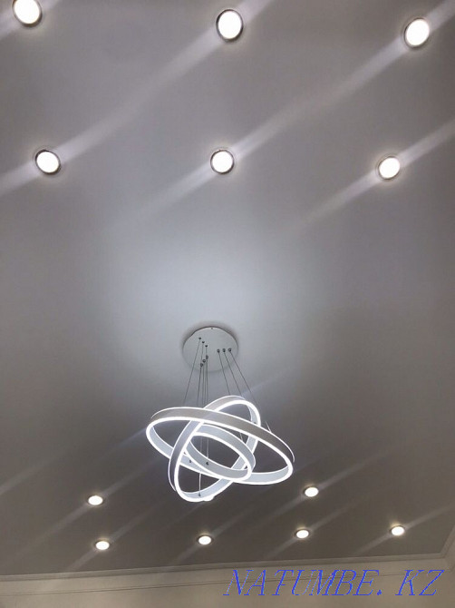 АКЦИЯ! ОТ 1000тг НАТЯЖНЫЕ ПОТОЛКИ! Керме т?белер! Алматы - изображение 1