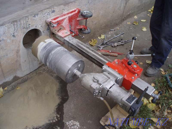 Diamond Drilling Drilling Wall Drill Hilti Cutting Concrete Brick Exhaust Shymkent - photo 6