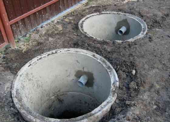 Септик монтаж установка канализация водопровод отопление сантехник  Павлодар 