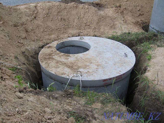 Септик монтаж установка канализация водопровод отопление сантехник Павлодар - изображение 1