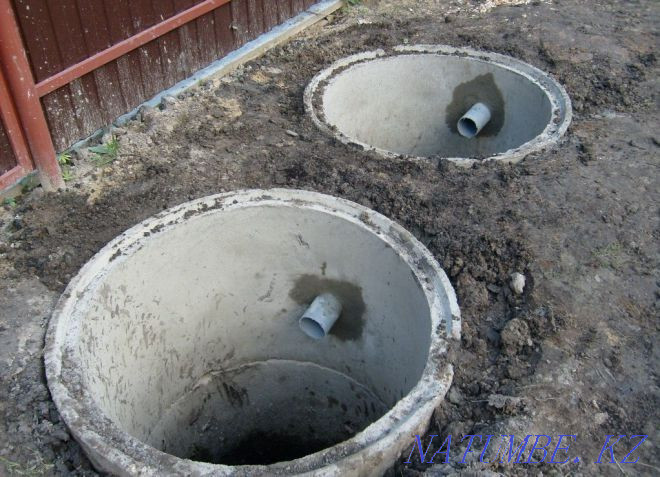 Септик монтаж установка канализация водопровод отопление сантехник Павлодар - изображение 2
