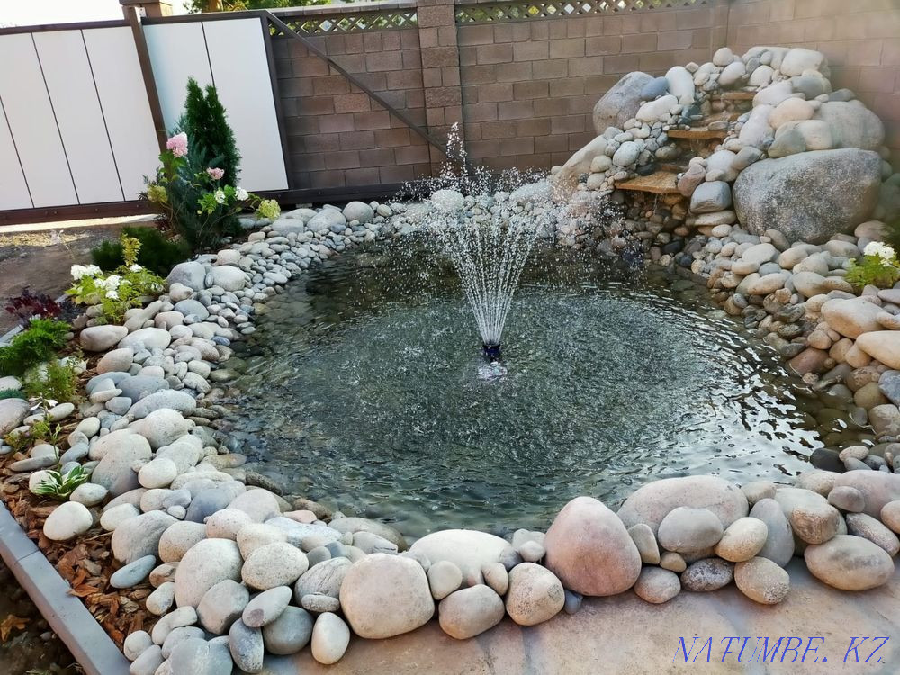 Речная галька былужник валуны гальки Астана - изображение 2