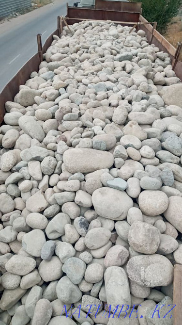 Речная галька былужник валуны гальки Астана - изображение 4