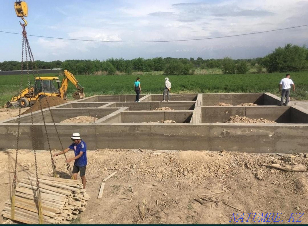 We fill the foundation Qaskeleng - photo 4