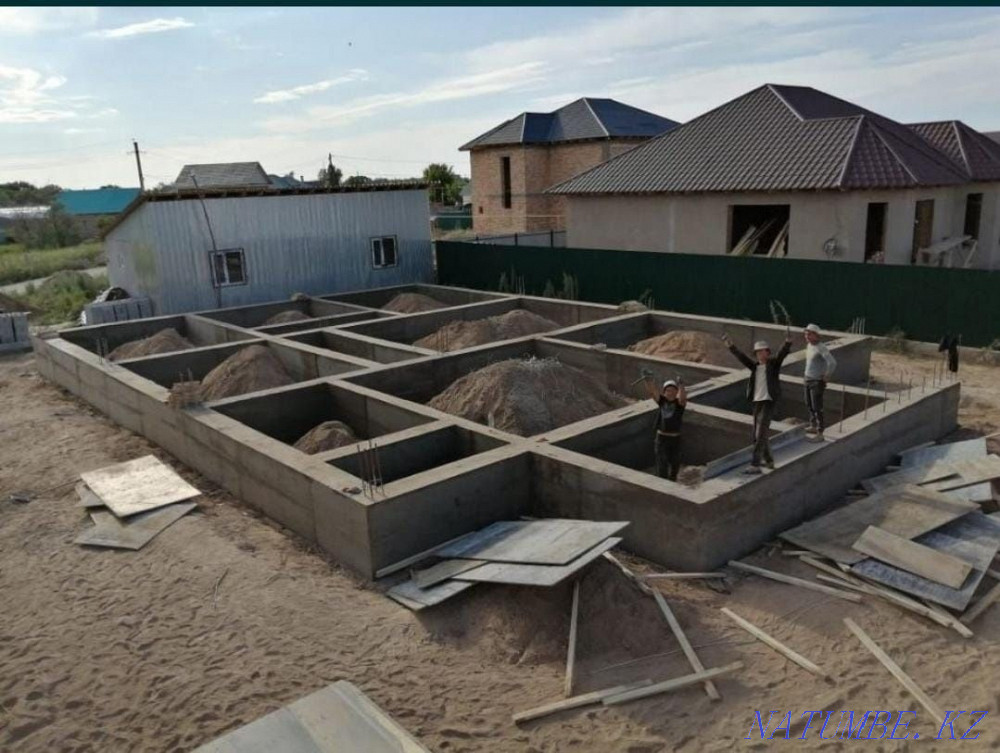 We fill the foundation Qaskeleng - photo 8