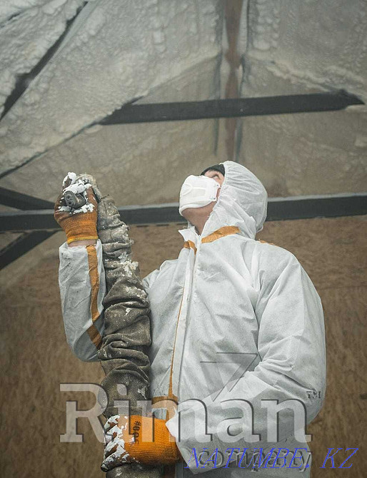 Компания "Риман" Утепление ППУ (Риберг) вашего дома Алматы - изображение 5