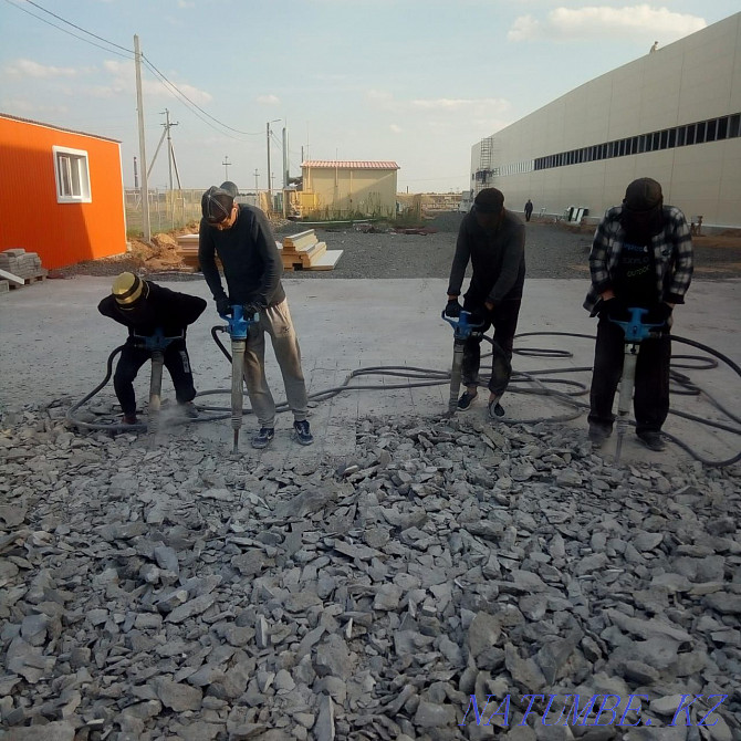 dismantling of concrete structures compressor rental Kostanay - photo 7