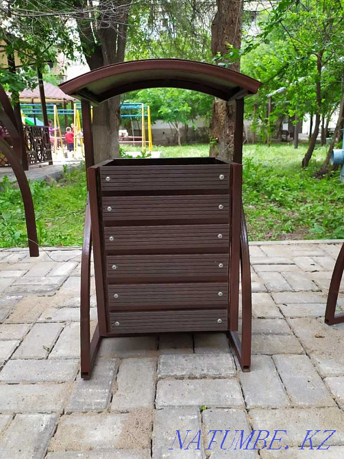 Сварочные работы. Беседка, урна, скамейка, навес, ворота, ограждение Шымкент - изображение 2