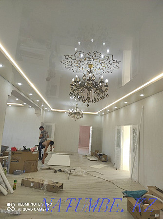 Stretch ceilings of any complexity from 1200tg sq/m Байзак - photo 5