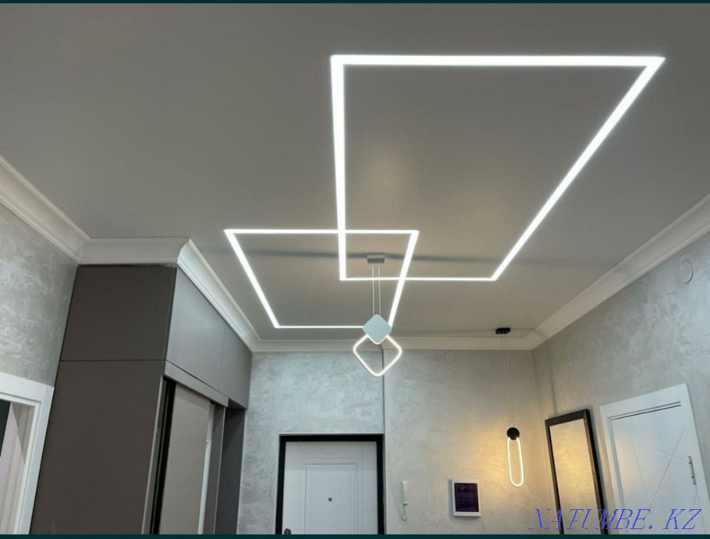 Stretch ceilings of any complexity from 1200tg sq/m Байзак - photo 3