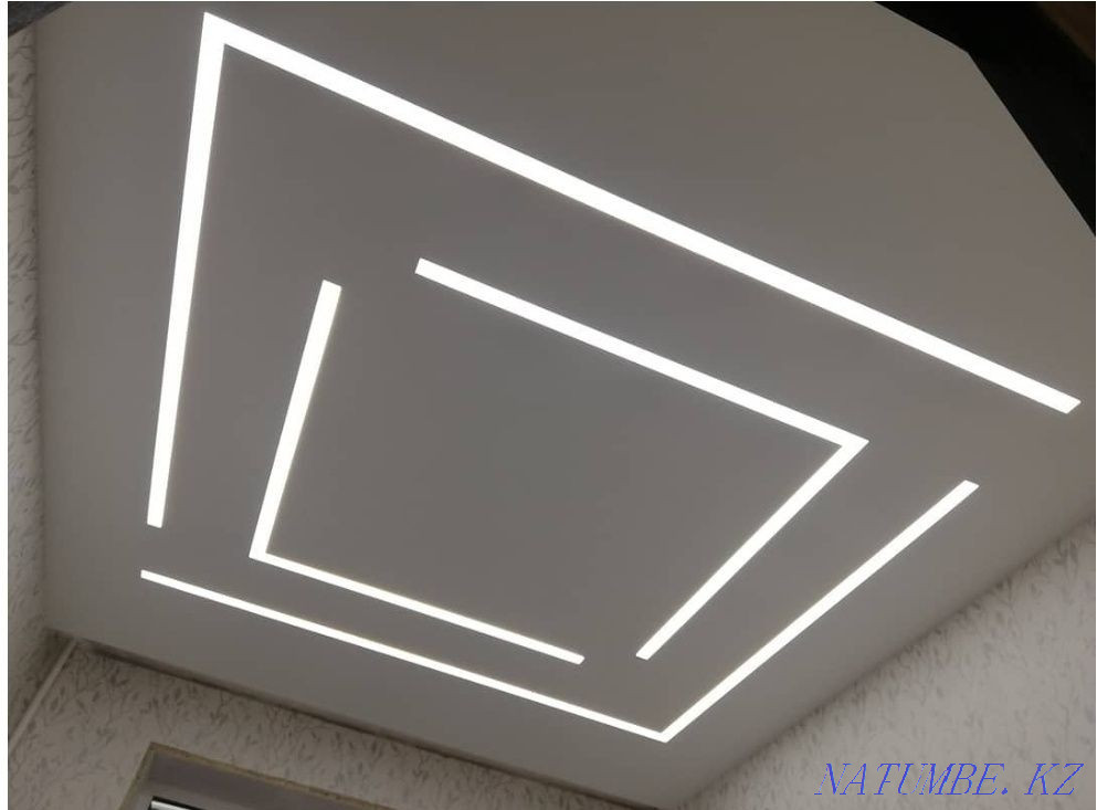 Stretch ceilings of any complexity from 1200tg sq/m Байзак - photo 2