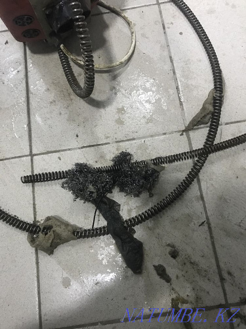 Sewer cleaning 24/7 Pipe cleaning. Mole apparatus. Almaty - photo 3