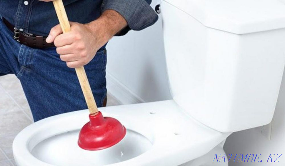 Канализацияны тазалау Құбырларды тазалау Радиаторларды орнату Жылуды жөндеу  Алматы - изображение 1