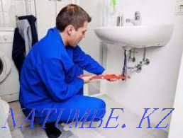 Канализация тазалау Сантехника қызметі Құбыр тазалау Арзан сантехник  Алматы - изображение 1
