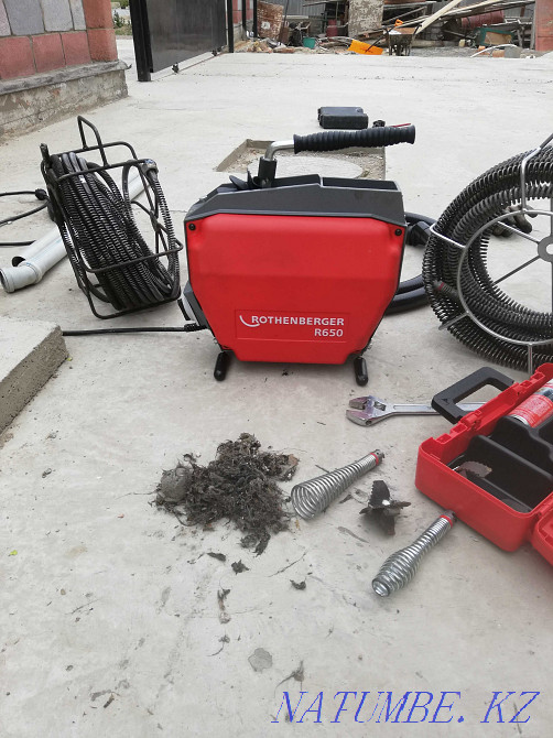 Прочистка, промывка канализации. Чистка труб от жира высоким давлением Кызылорда - изображение 6