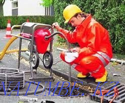 Кәрізді тазалау Құбырларды тазалау Сантехника қызметтері Кедергілерді жою  Алматы - изображение 3