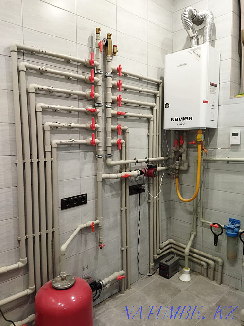 Кепілдікпен сантехник монтаждау Дәретхана радиаторларын орнату Жылыту  Алматы - изображение 6