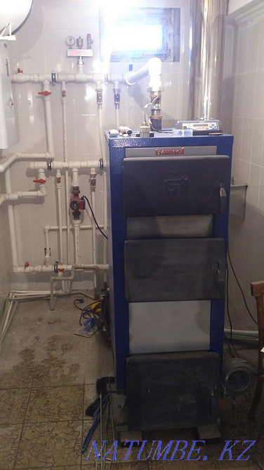 Қызметтер Сантехника Уркер-Ильинка Жылы еденге қазандық орнату. Жылыту.  Астана - изображение 3