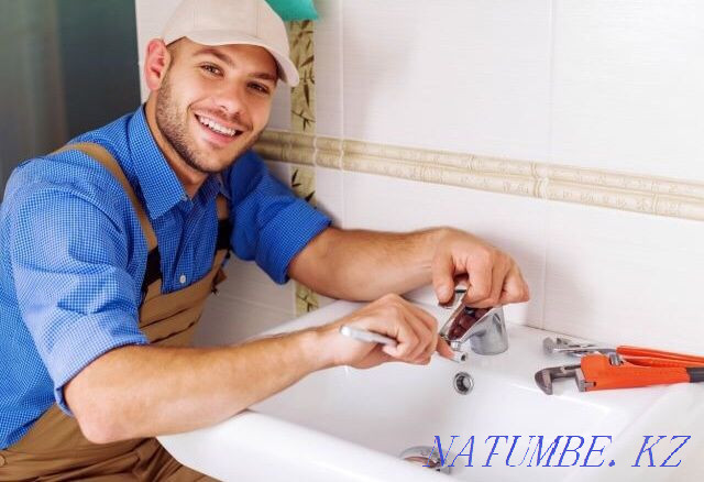 Plumber, Heating, Cleaning Sewerage, Plumbing Atyrau - photo 5