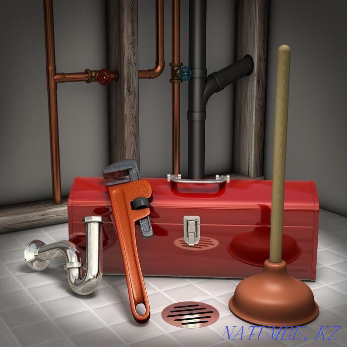 Plumber, Heating, Cleaning Sewerage, Plumbing Atyrau - photo 2