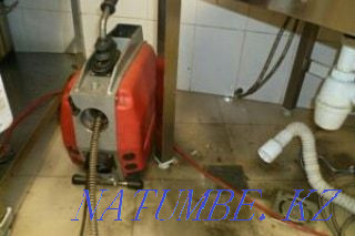 *PROFESSIONAL* sewer cleaning. Pipe cleaning. MOLE. Heating. Almaty - photo 1