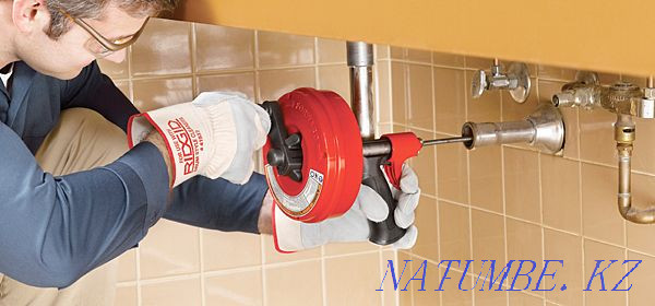 Құбырларды тазалау. Құбырларды жуу. Құбырларды тазалау. Кәрізді тазалау. 24/7  Алматы - изображение 2