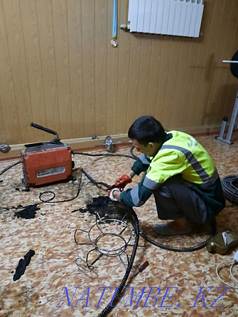 Sewer cleaning 24/7. Pipe cleaning. Mole. Almaty - photo 4