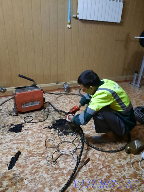 24/7 канализацияны тазалау. Құбырларды тазалау. Моль.  Алматы - изображение 4