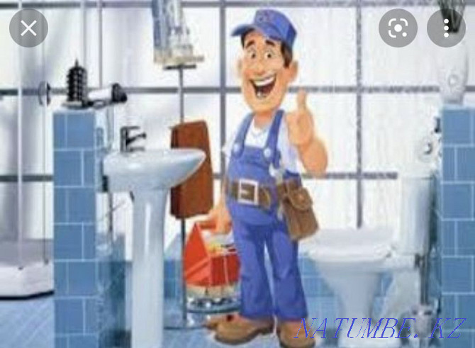 Plumber Inexpensive replacement of a mixer, sinks, toilet bowl, bathtub, we will do everything! Astana - photo 1