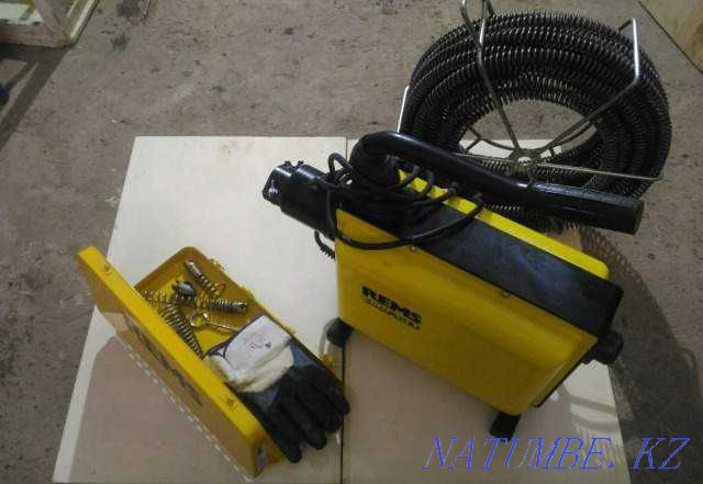 Моль, кәріз құбырларын құрылғымен тазалау, бейнебақылау сантехник  Қостанай  - изображение 1