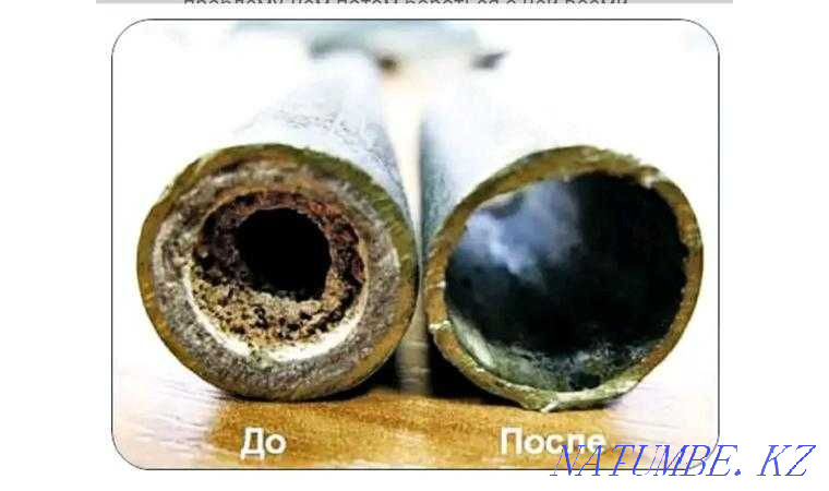 Профессиональная чистка канализационных труб. Крот. Астана - изображение 2