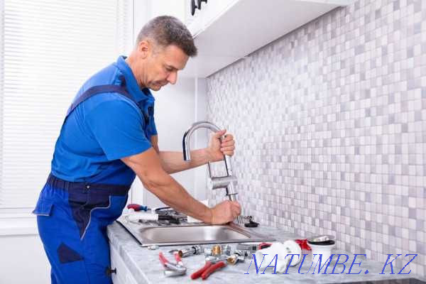 Дәретхана құбырын тазалау үшін арзан сантехникке қоңырау шалыңыз  Алматы - изображение 1