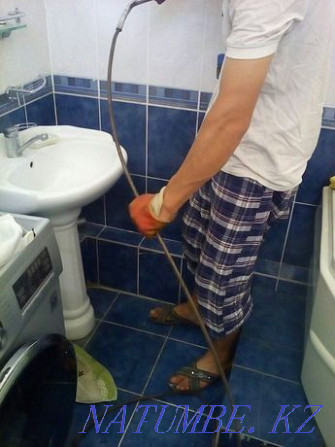 Plumber Services. Sewerage cleaning, Installation of a toilet faucet Shymkent - photo 5