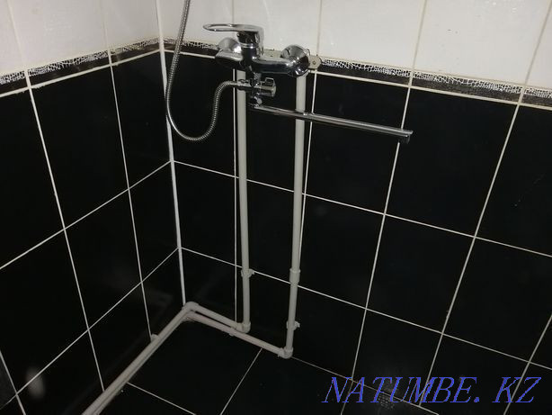 Plumber Services. Sewerage cleaning, Installation of a toilet faucet Shymkent - photo 4