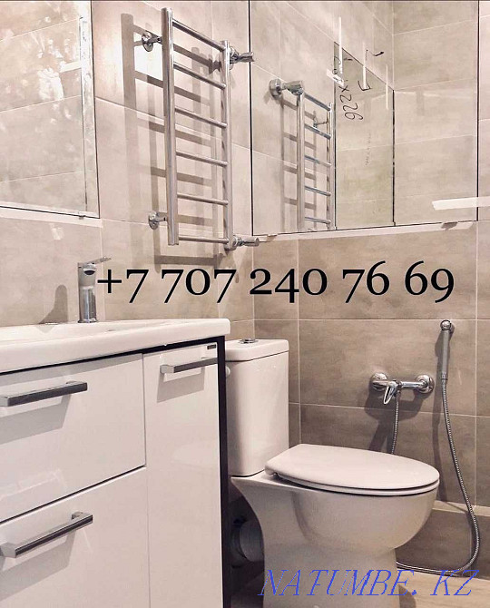 Сантехник. Еңбек өтілі 15 жыл  Алматы - изображение 2