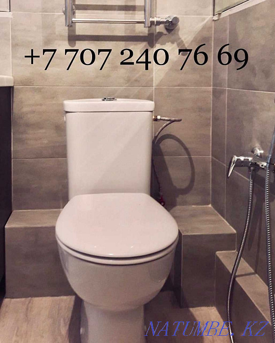 Сантехник. Еңбек өтілі 15 жыл  Алматы - изображение 5